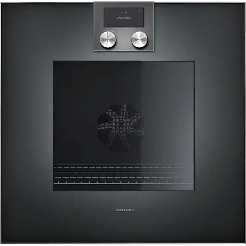 Prezzo Scontato PRONTA CONSEGNA - Gaggenau Forno pirolitico con cerniere a sinistra da incasso BO471102 finitura antracite da 60 cm