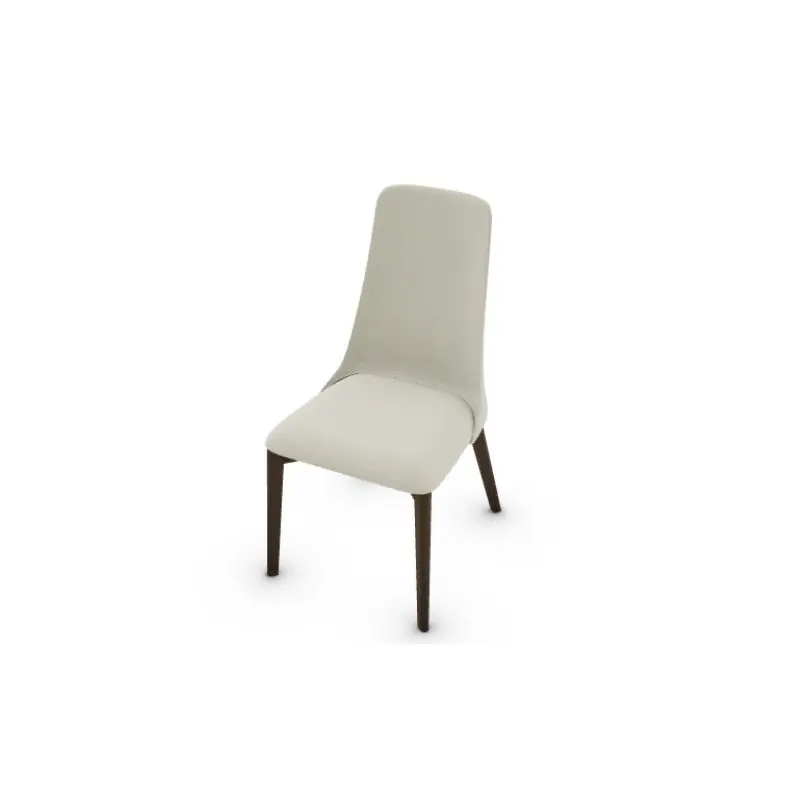 Promozione Esclusiva PRONTA CONSEGNA - Calligaris OUTLET Sedia Etoile CS1423 con struttura in frassino P12 smoke e seduta in tessuto A02 Denver sabbia