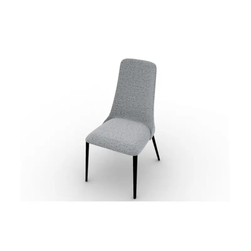 PRONTA CONSEGNA - Calligaris OUTLET Sedia Etoile CS1424 con struttura in metallo P77 cromato e seduta in tessuto A03 Denver corda Promozione Esclusiva