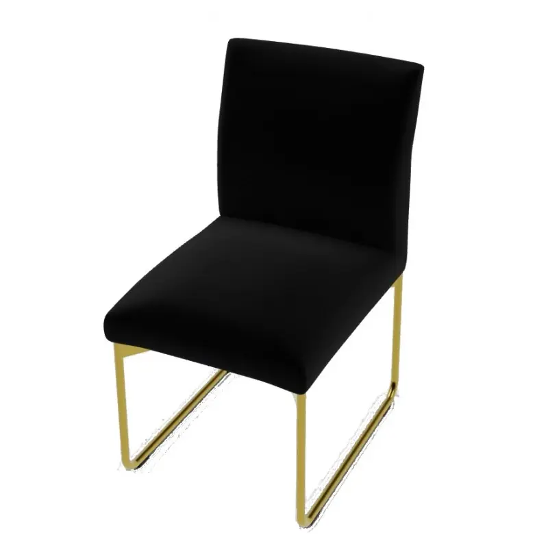 PRONTA CONSEGNA - Calligaris OUTLET Sedia Gala CS1866-MTO con struttura in metallo P175 ottone lucido e seduta in tessuto S0Y Venice nero Economico