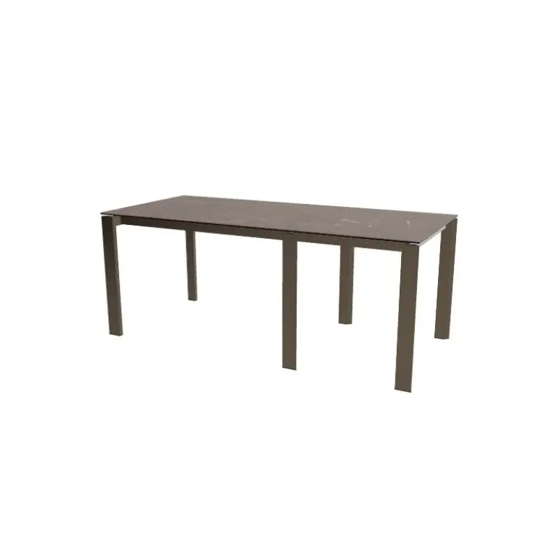Spedizione Espresso PRONTA CONSEGNA - Calligaris OUTLET Tavolo allungabile Duca CS4089-R 160 con struttura in acciaio P95 e piano in ceramica P14C da 160(220)x85 cm