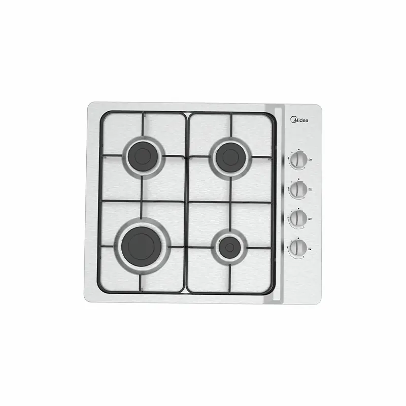 Professionale PRONTA CONSEGNA - Midea Comfee Piano cottura a gas MH 604LX finitura inox da 60 cm