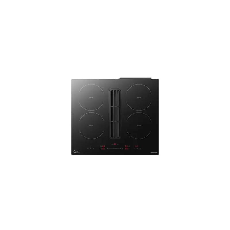 Offerta Speciale Midea Comfee Piano cottura a induzione con cappa integrata MIH742FY18K0 in vetroceramica nero da 60 cm