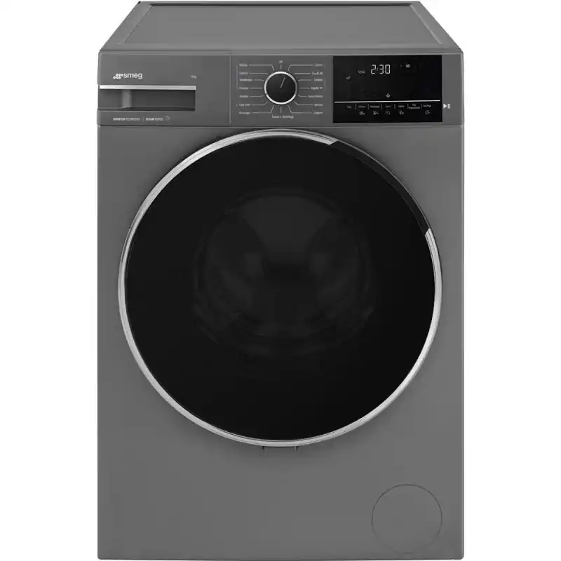 PRONTA CONSEGNA - Smeg Lavatrice a libera installazione WNG94SEA10 finitura stone grey da 60 cm Ordina Subito