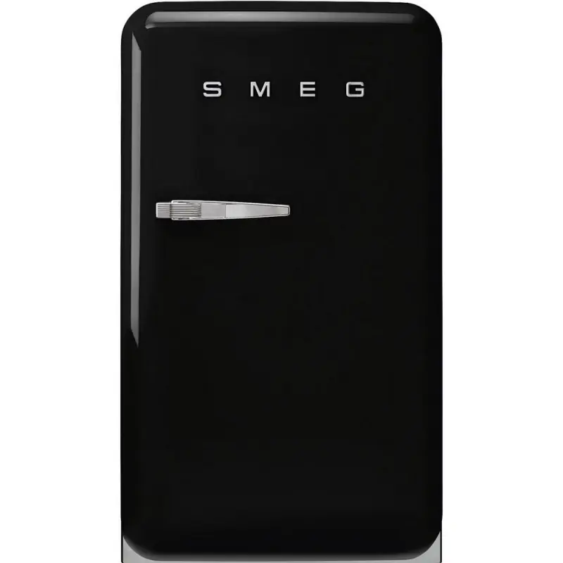 Smeg Frigorifero monoporta con cerniere a destra a libera installazione FAB10HRBL6 finitura nero da 55 cm Promozione