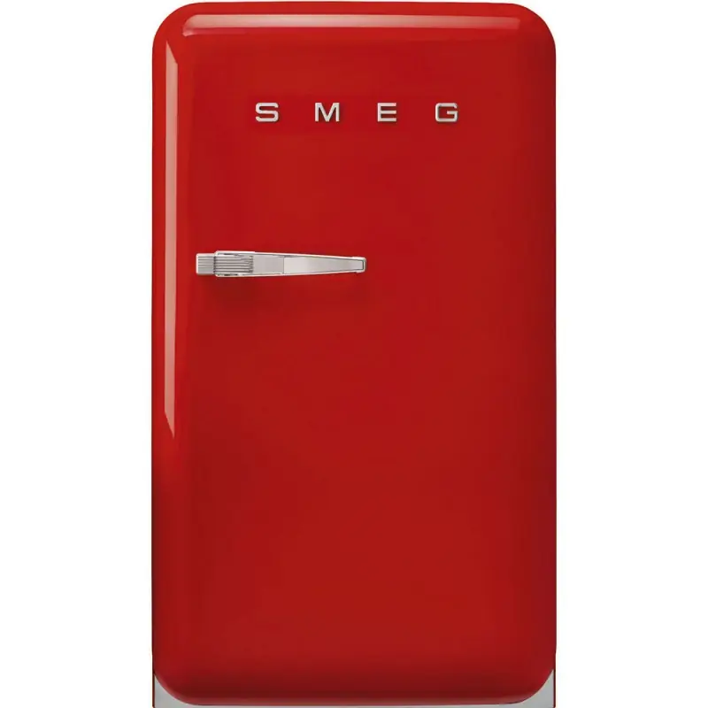 Di Tendenza Smeg Frigorifero monoporta con cerniere a destra a libera installazione FAB10RRD6 finitura rosso da 55 cm