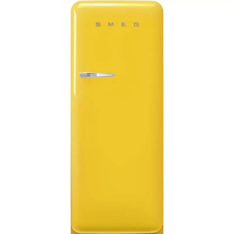 Acquista Ora Smeg Frigorifero monoporta con cerniere a destra a libera installazione FAB28RYW6 finitura giallo da 60 cm