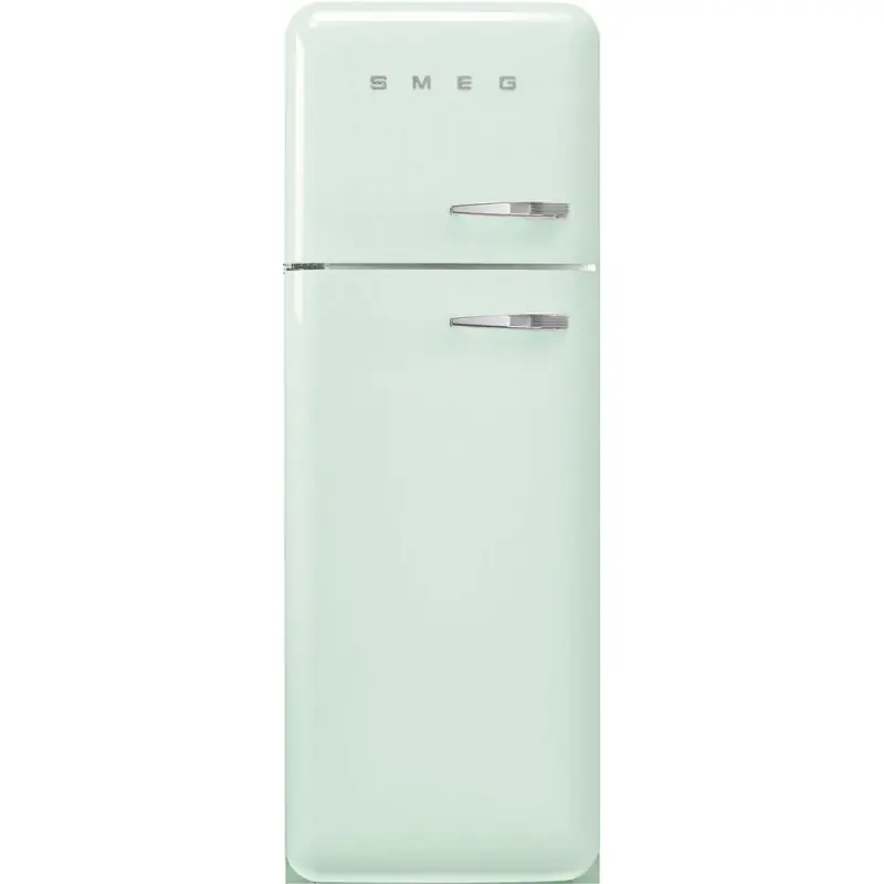 Smeg Frigorifero doppia porta con cerniere a sinistra a libera installazione FAB30LPG6 finitura verde pastello da 60 cm Ultimissimo Modello