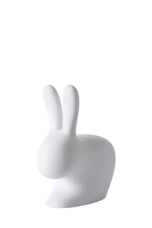Scelto Dai Clienti Qeeboo Sedia Rabbit Baby Grigio Chiaro