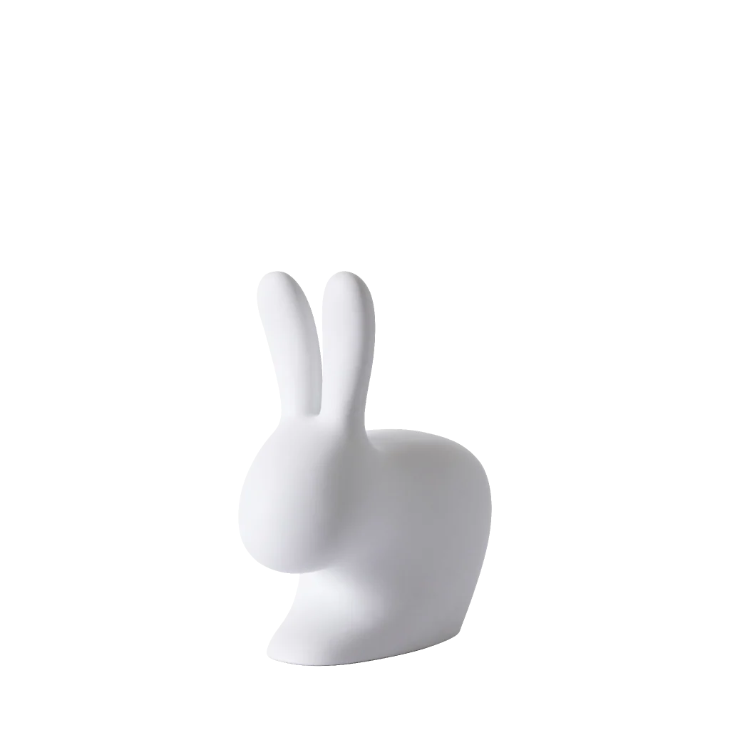 Scelto Dai Clienti Qeeboo Sedia Rabbit Baby Grigio Chiaro