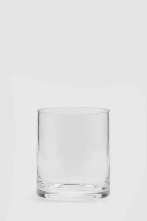 Promozione EDG Enzo De Gasperi Vaso Cilindro in Vetro H18 cm
