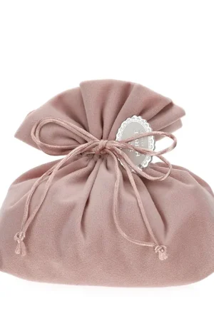 Hervit Sacchetto in Velluto Malva 15x7x16 cm Offerta