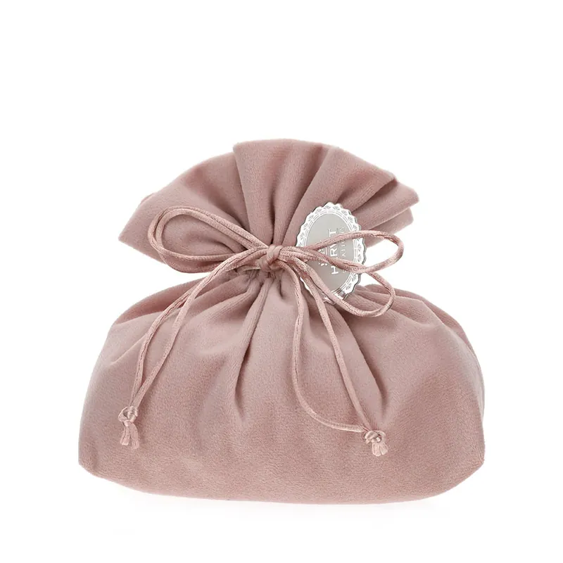 Hervit Sacchetto in Velluto Malva 15x7x16 cm Offerta