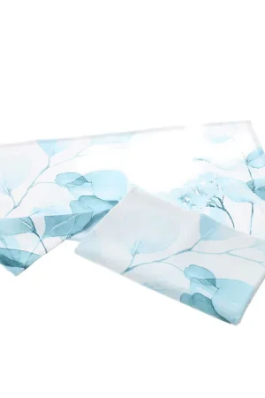 Hervit Set 2 Tovagliette Botanic Blu 60x40 cm Saldi