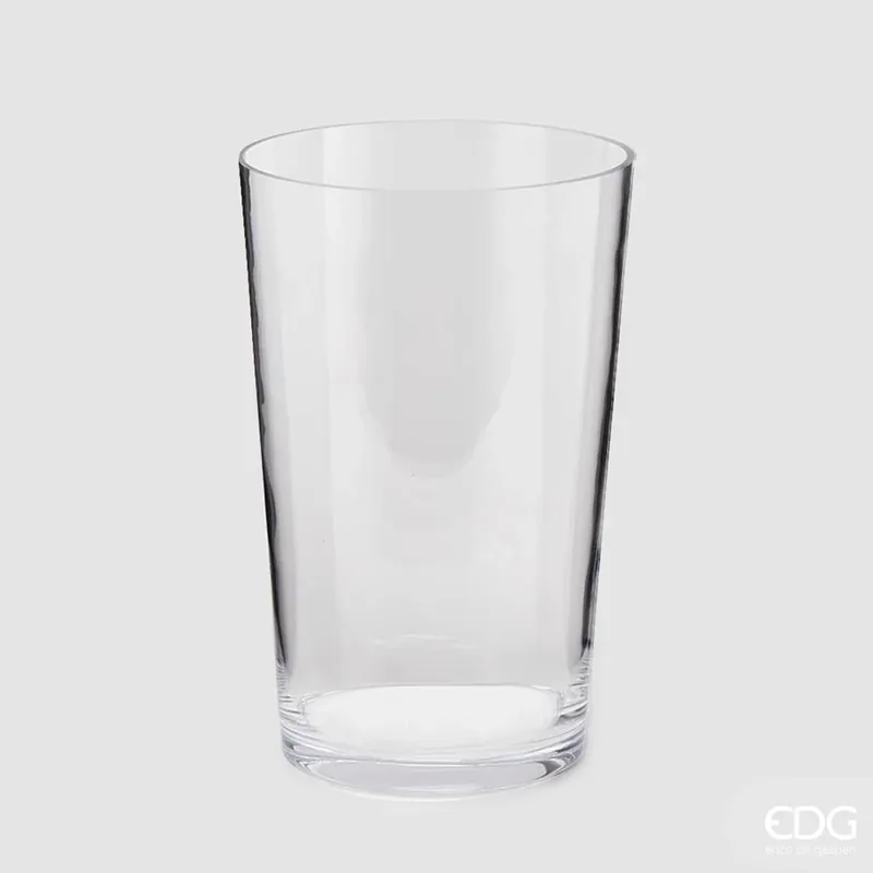 EDG Enzo De Gasperi Vaso Svasato in Vetro H35 cm Offerta Speciale
