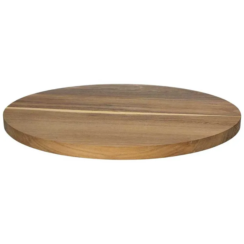 Subito Disponibile Andrea Fontebasso Tagliere Rotondo Girevole in Legno Marrone D40 cm