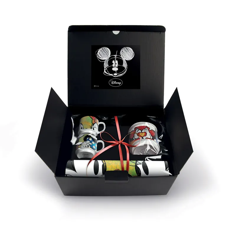 Compra Oggi Stesso Egan Set 2 Mug Impilabili Mickey con 2 Tovagliette + Zuccheriera Verde