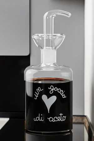 Solo Oggi Simple Day Bottiglia aceto un Goccio Di Aceto in vetro 350ml