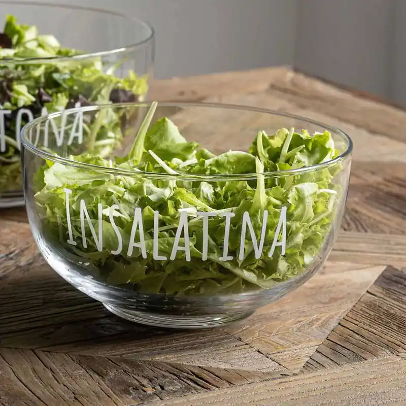 Simple Day Ciotola Insalatina in Vetro D22 cm Prezzo Di Fabbrica