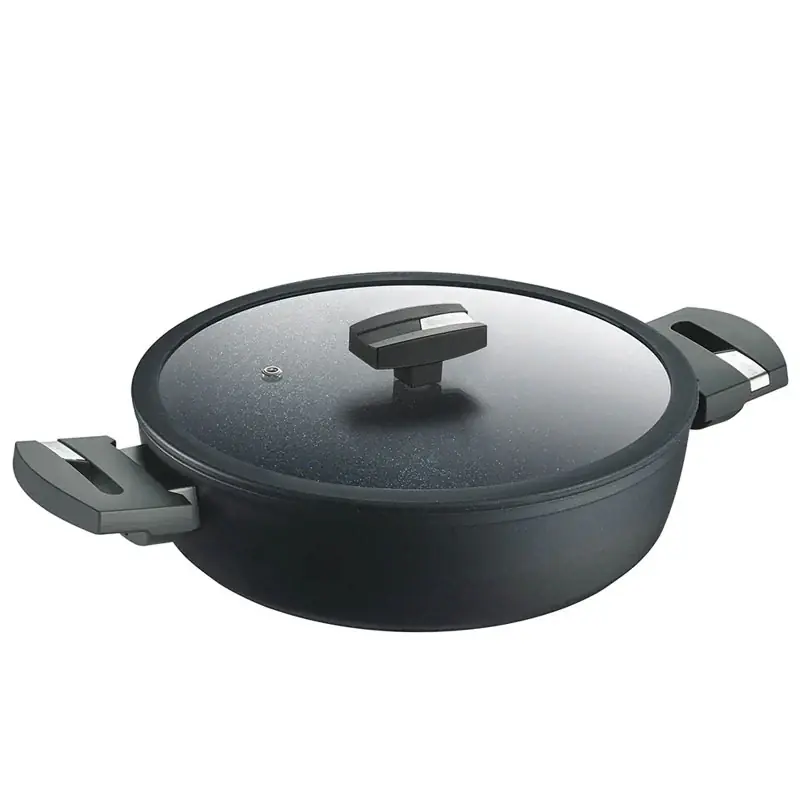 A Buon Prezzo Berndes Tegame 2 Manici con coperchio Balance Enduro Antiaderente 28 cm