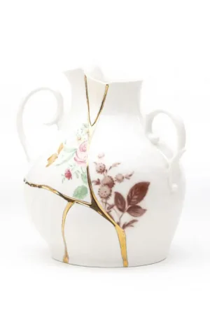 Offerta Seletti Vaso Kintsuji in Porcellana H19 cm