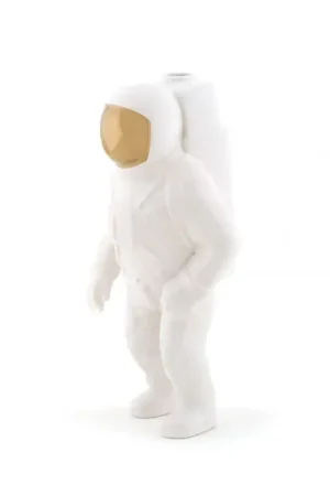Saldi Seletti Vaso Cosmic Diner Starman in Porcellana H28 cm Bianco