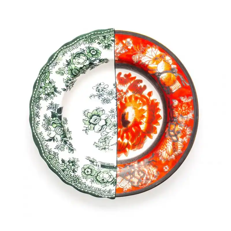 Consegna Rapida Seletti Piatto Fondo Hybrid Cecilia in Porcellana D25,4 cm