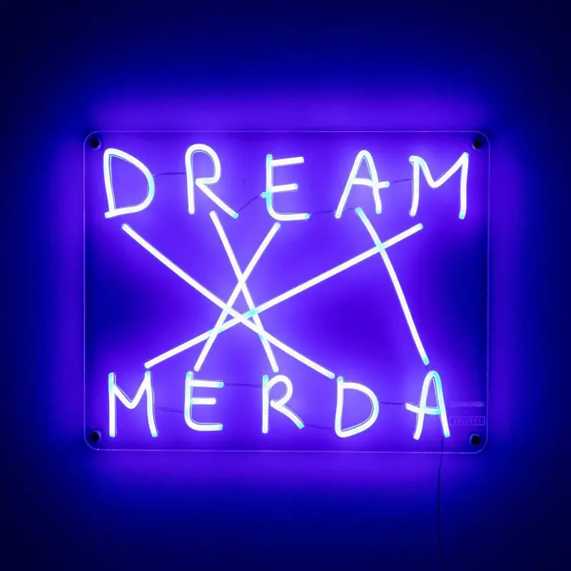 Seletti Decorazione LED Dream Merda 52x38 cm Solo Oggi