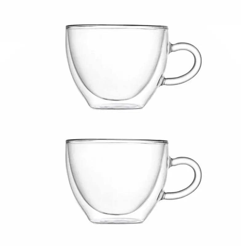 Brandani Set 2 Tazze Cappuccino Double Wall 320 ml Bestseller