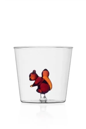 Direttamente Dal Produttore Ichendorf Milano Bicchiere Tumbler Scoiattolo Animal Farm