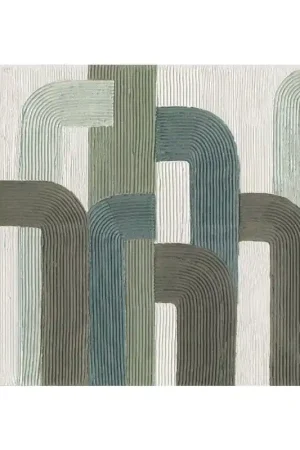 Vendita Finale Agave Quadro Green Lines 100x100 cm