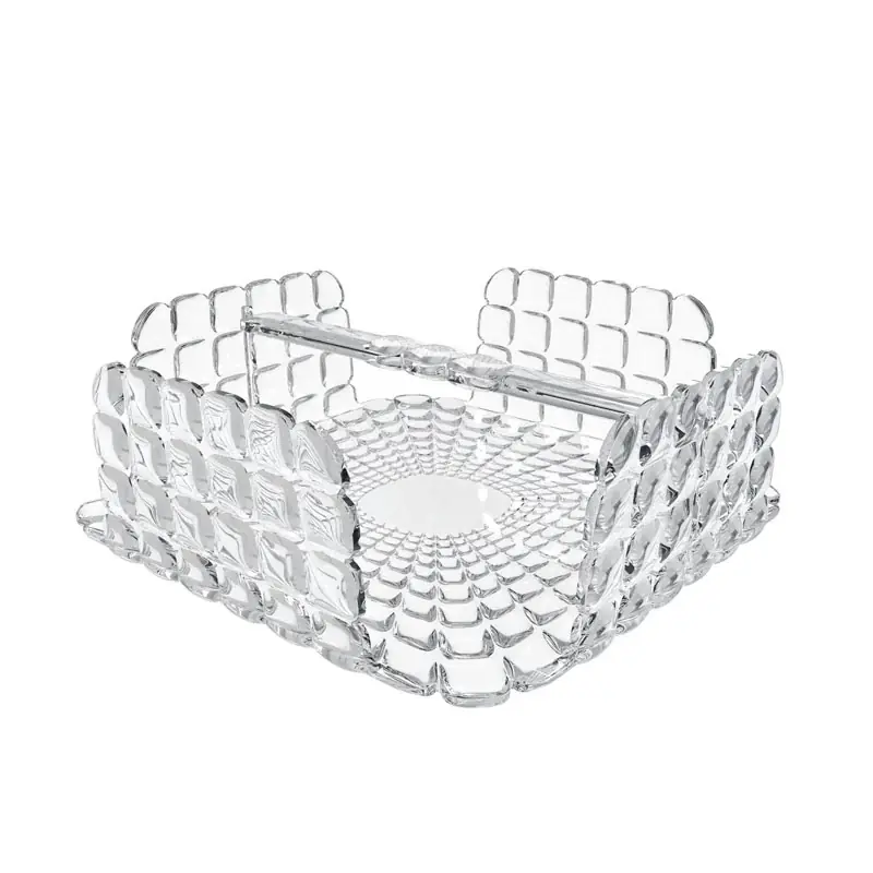 Prezzo Ridotto Guzzini Portatovaglioli Tiffany Trasparente In Resina 20x20 cm