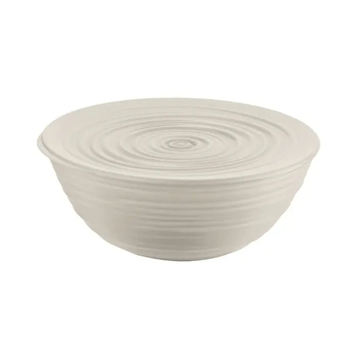 Prezzo Scontato Guzzini Contenitore Tierrà L con Coperchio D25 cm Bianco Latte