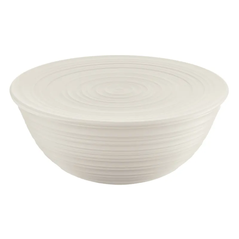 Guzzini Contenitore XL Tierrà con Coperchio Bianco Latte Must-Have
