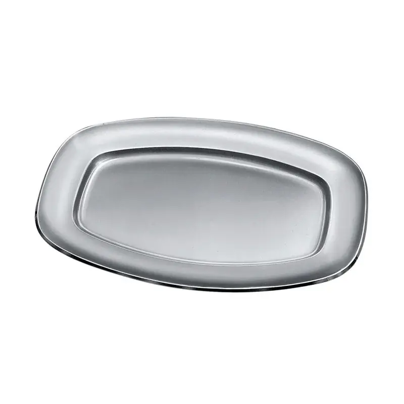 Alessi Vassoio da Portata Rettangolare 30x21 cm Acciaio Inox Occasione Imperdibile