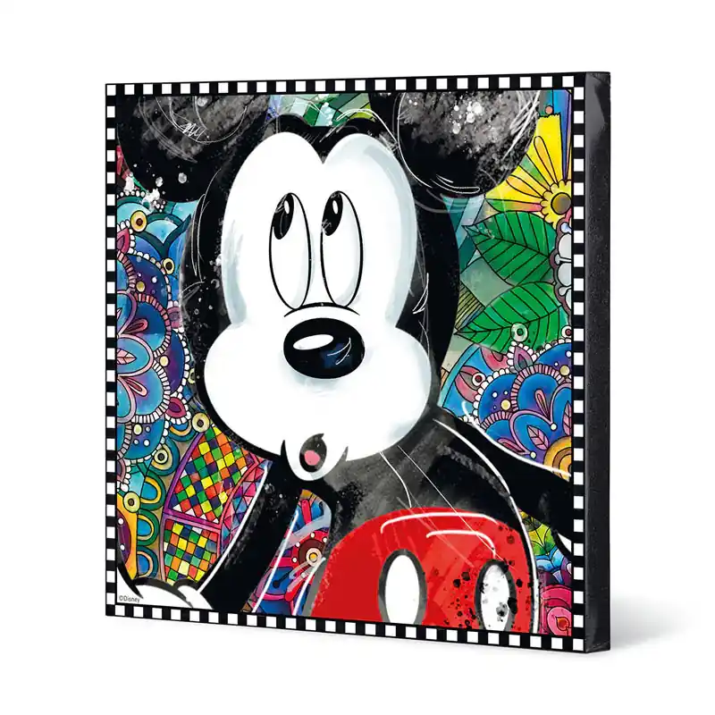Egan Quadro Mickey Forever & Ever 100x100 cm Scelto Dai Clienti