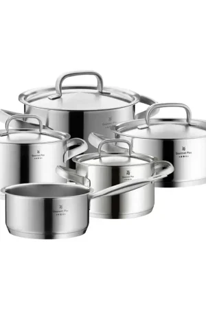 Saldi WMF Batteria di Pentole 9 Pezzi Gourmet Plus