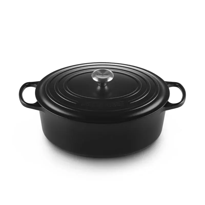 Affare Le Creuset Cocotte Ovale Evolution in Ghisa Vetrificata 33 cm Nero