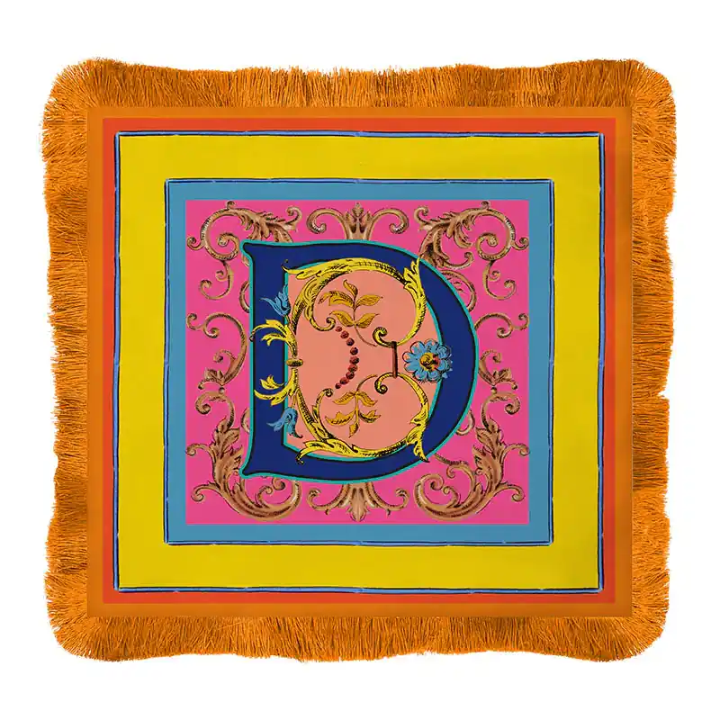 Baci Milano Tovaglietta Americana Ortigia 45x45 cm Lettera D Affare