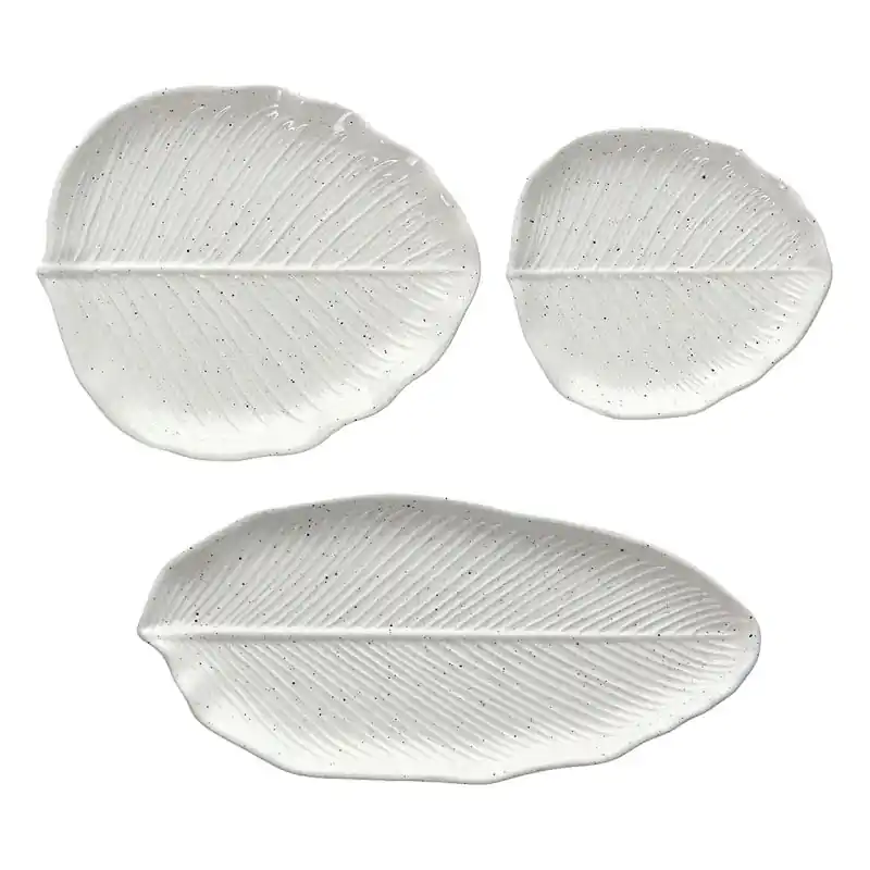 Nuovo Arrivo Tognana Set Antipasti 3 Pezzi Zelda Bianco