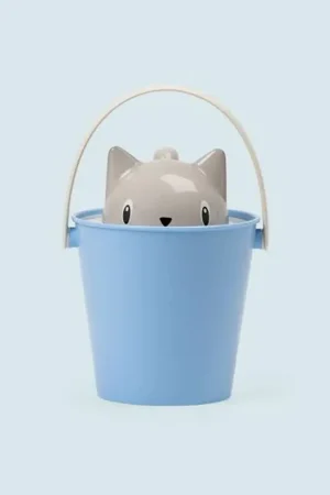 Bestseller United Pets Secchiello Porta Crocchette Crick Semi Ermetico con Paletta Azzurro
