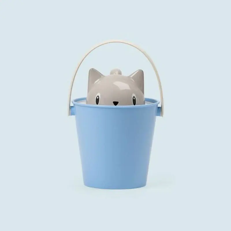 Bestseller United Pets Secchiello Porta Crocchette Crick Semi Ermetico con Paletta Azzurro