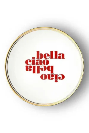 Miglior Prezzo Bitossi Home Piatto Ciao Bella D17 cm in Porcellana