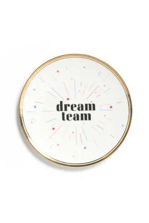 Affare Bitossi Home Piatto Dream Team D17 cm in Porcellana
