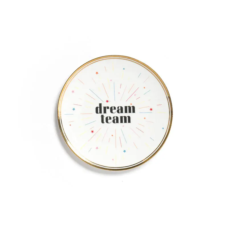 Affare Bitossi Home Piatto Dream Team D17 cm in Porcellana