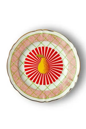 Bitossi Home Piatto Frutta Pera in Porcellana 20,5 cm Nuova Collezione
