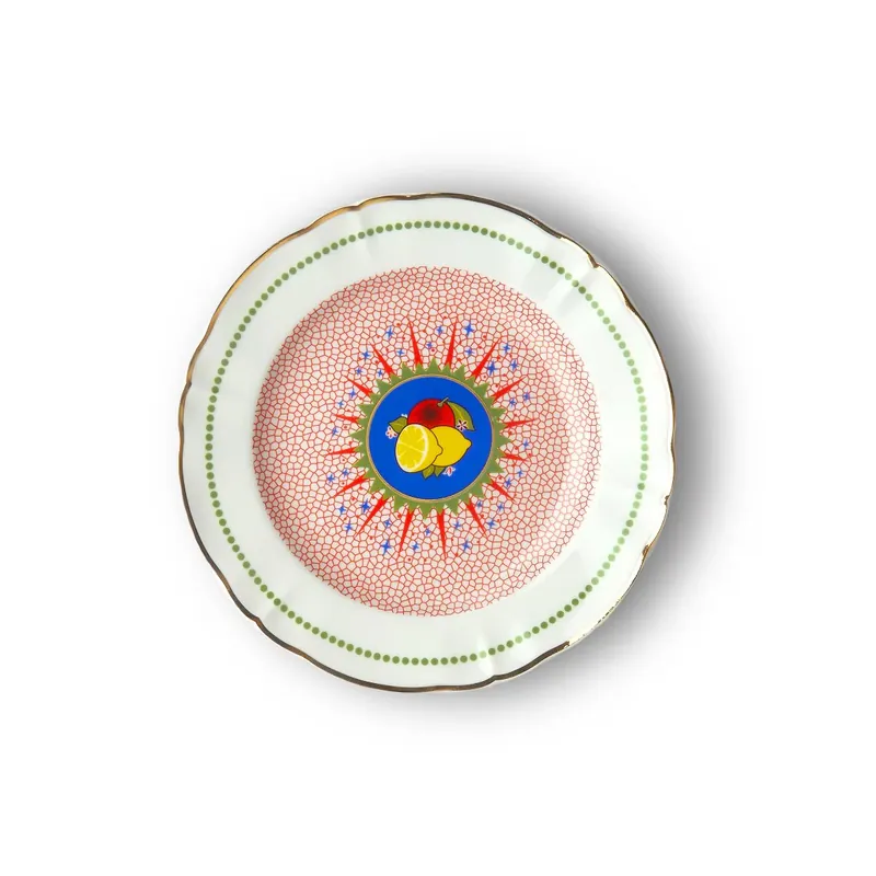 Bitossi Home Piatto Frutta Limone in Porcellana 20,5 cm Più Venduto