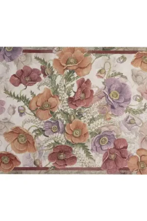 Tessitura Toscana Tappeto Tiptap Poppy 52x80 cm Super Prezzo