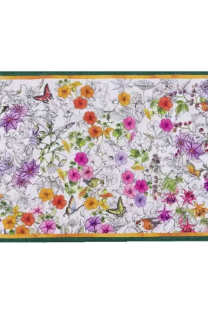 Tessitura Toscana Tappeto Tiptap Gravure 52x80 cm Prezzo Ridotto