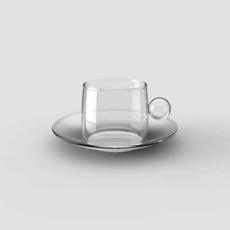 Offerta Del Giorno Zafferano Tazzina da caffè con piattino Bilia Trasparente
